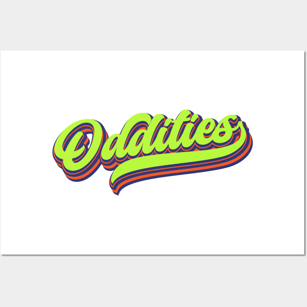 Oddities | I Have Some Quirky Habits | Another Way of Saying Creativities | Lime Green Wall Art by Leo Stride